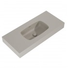 Elita Meble Dimple umywalka 100,8x46 cm ścienna prostokątna beżowy mat 168866