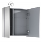 Elita Meble Basic szafka wisząca z lustrem 60 cm 904653