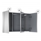 Elita Meble Basic szafka wisząca z lustrem 100 cm 904655