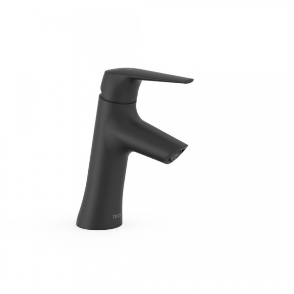 Tres Fuji bateria umywalkowa stojąca czarny mat 28190301NM