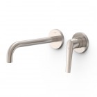 Tres Fuji bateria umywalkowa podtynkowa wylewka 23,7 cm stal 28130002AC