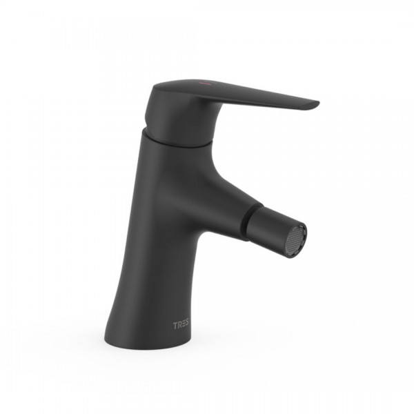 Tres Fuji bateria bidetowa stojąca czarny mat 28112001NM