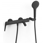 Tres Fuji bateria wannowa ścienna czarny mat 28117001NM