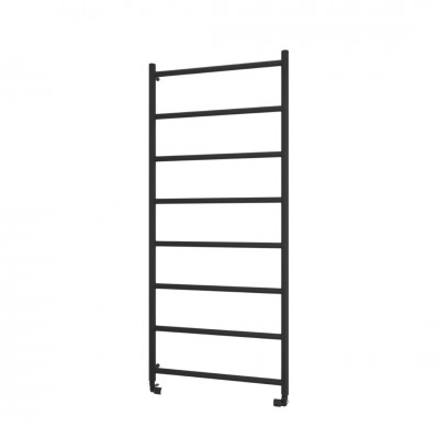 Imers Tioman 1 grzejnik łazienkowy 120x43 cm czarny połysk 2612/CZP