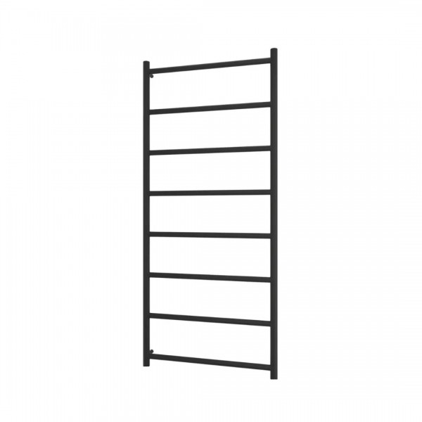 Imers Tioman 1 grzejnik łazienkowy 120x43 cm elektryczny czarny połysk 2612/CZP/E