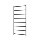 Imers Tioman 2 grzejnik łazienkowy 120x53 cm elektryczny czarny połysk 2622/CZP/E