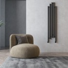 Imers Eten 2 grzejnik łazienkowy 166x37 cm czarny mat 2422/CZM