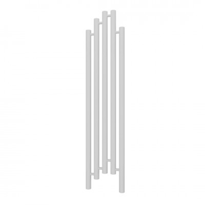 Imers Eten 1 grzejnik łazienkowy 136x37 cm elektryczny biały połysk 2412/BIP/E