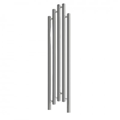 Imers Eten 1 grzejnik łazienkowy 136x37 cm elektryczny chrom połysk 2412/CHP/E