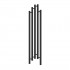 Imers Eten 2 grzejnik łazienkowy 166x37 cm elektryczny czarny połysk 2422/CZP/E