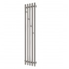 Imers Aries 2 grzejnik łazienkowy 120x25 cm elektryczny chrom połysk 0120/CHB/EL