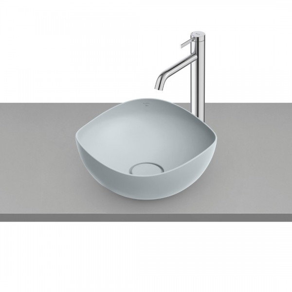Roca Ohtake umywalka nablatowa okrągła 37,5 cm perła A327A15630