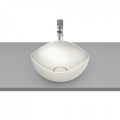 Roca Ohtake umywalka nablatowa okrągła 37,5 cm beżowy A327A15650