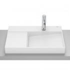 Roca Horizon umywalka 60x42 cm prostokątna nablatowa biały mat A32727462B