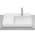 Roca Horizon umywalka 60x42 cm prostokątna nablatowa biały mat A32727462B