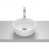 Roca Optica umywalka okrągła 35 cm nablatowa biała A327B15000