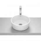 Roca Optica umywalka okrągła 35 cm nablatowa biały mat A327B15620