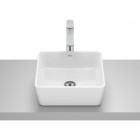 Roca Optica umywalka 35x35 cm kwadratowa nablatowa biała A327B12000