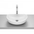 Roca Optica umywalka 45x30 cm półokrągła nablatowa biały mat A327C10620
