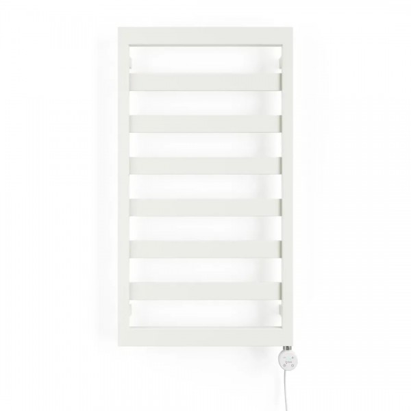 Oltens Benk grzejnik łazienkowy 91x50 cm elektryczny biały połysk 55104000