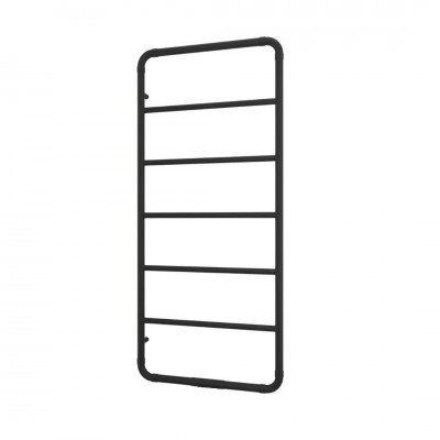 Imers Art 2 grzejnik łazienkowy 120x53 cm elektryczny czarny połysk 0222/CZP/E
