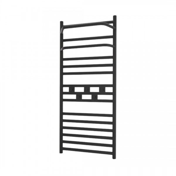 Imers Libra 4 grzejnik łazienkowy 100x53 cm elektryczny czarny połysk 0642/CZP/E