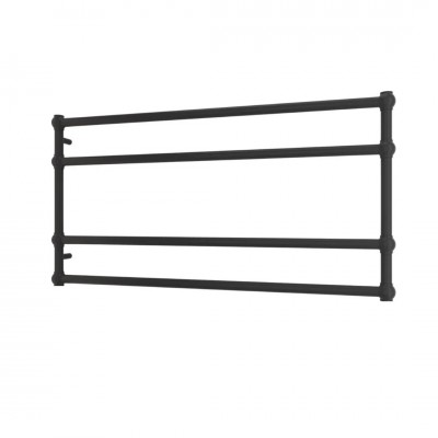 Imers Gesi 1 grzejnik łazienkowy 53x100 cm elektryczny czarny mat 2912/CZM/E