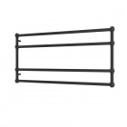 Imers Gesi 1 grzejnik łazienkowy 53x100 cm elektryczny czarny mat 2912/CZM/E