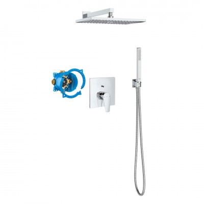 Roca Atlas zestaw prysznicowy podtynkowy chrom A5D2690C00