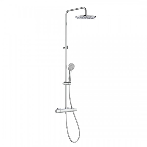 Roca Even zestaw prysznicowy termostatyczny ścienny chrom A5A9A2EC00