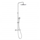 Roca Even zestaw prysznicowy termostatyczny ścienny chrom A5A9A2EC00