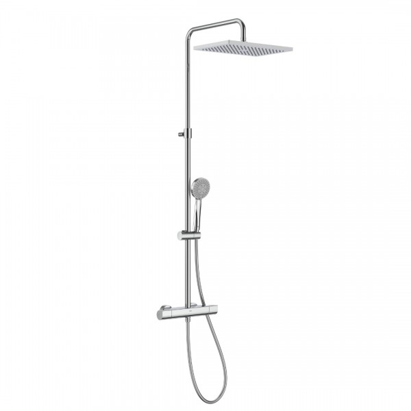Roca Even zestaw prysznicowy termostatyczny ścienny chrom A5A202EC00