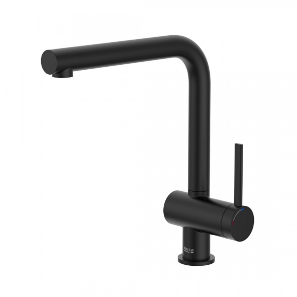Roca Ona bateria kuchenna stojąca czarny mat A5A831FNB0