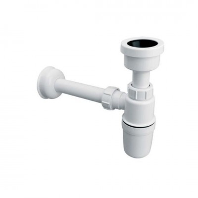 McAlpine syfon pisuarowy prosty biały HC2P
