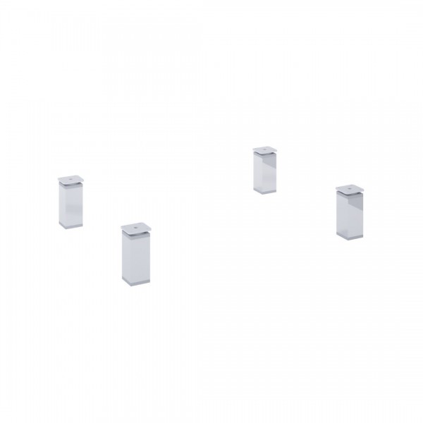 Roca Alpine zestaw 4 nóg chrom A817003339