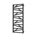 Instal Projekt Trick grzejnik łazienkowy elektryczny 118,7x53 cm czarny mat TRK-50/120EC31