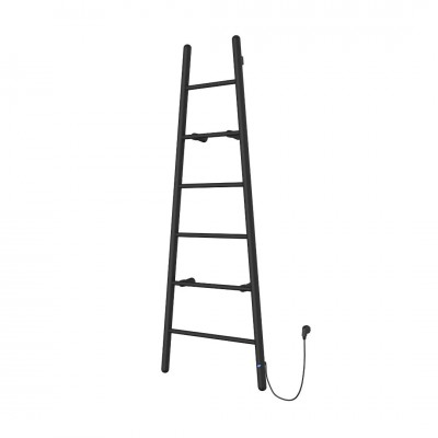 Instal Projekt Escada grzejnik łazienkowy elektryczny 160x60 cm czarny mat ESCE1-60/160C31