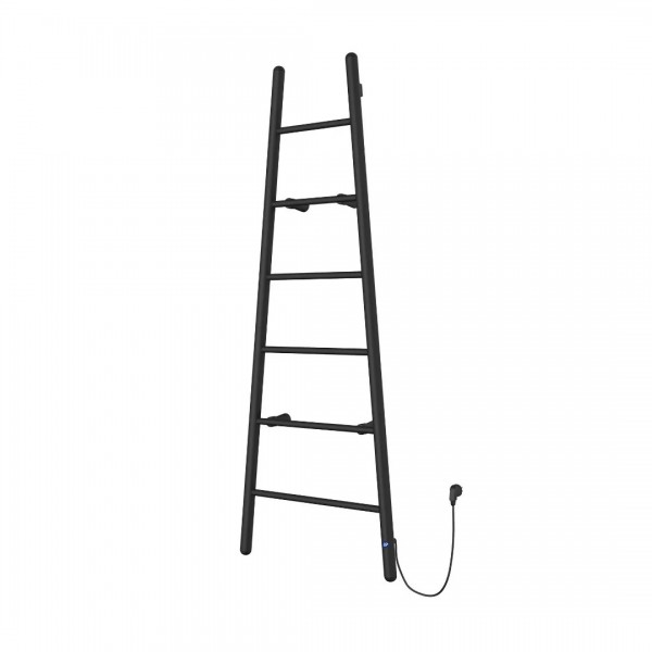 Instal Projekt Escada grzejnik łazienkowy elektryczny 160x60 cm czarny mat ESCE1-60/160C31