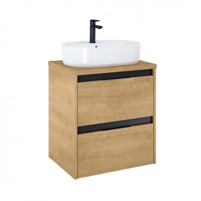 Roca Alpine szafka podumywalkowa 60 cm z blatem jasny dąb A852039464