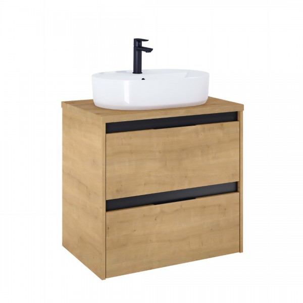 Roca Alpine szafka podumywalkowa 70 cm z blatem jasny dąb A852040464