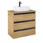 Roca Alpine szafka podumywalkowa 80 cm z blatem jasny dąb A852045464