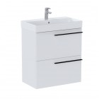 Roca Ella Unik Compacto zestaw łazienkowy 60 cm umywalka z szafką biały mat A851916529