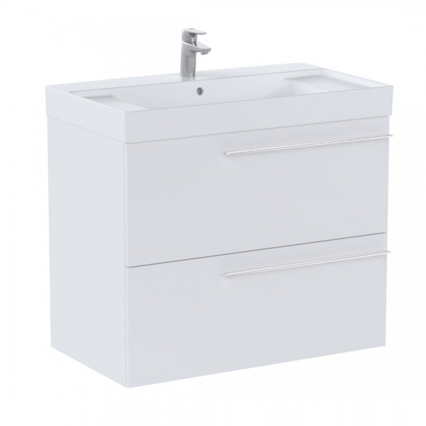 Roca Ella Unik zestaw łazienkowy 80 cm umywalka z szafką biały mat A851911529