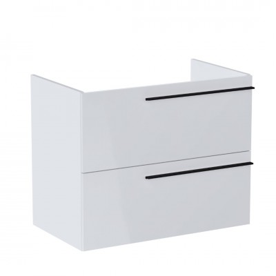 Roca Ella szafka podumywalkowa 80 cm biały połysk A857770806