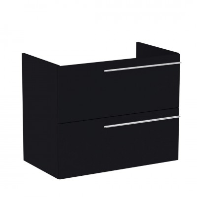 Roca Ella szafka podumywalkowa 80 cm czarny mat A857770532