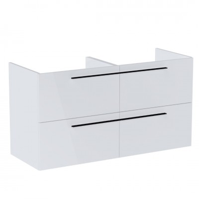 Roca Ella szafka podumywalkowa 120 cm biały połysk A857772806