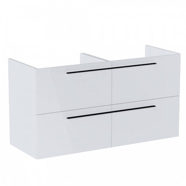 Roca Ella szafka podumywalkowa 120 cm biały połysk A857772806