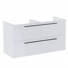 Roca Ella szafka podumywalkowa 120 cm biały połysk A857772806