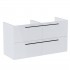 Roca Ella szafka podumywalkowa 120 cm biały połysk A857772806