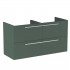 Roca Ella szafka podumywalkowa 120 cm zielony mat A857772534